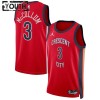 Maillot Enfant New Orleans Pelicans CJ McCollum 2023-24 Jordan Statement Edition Rouge Swingman
